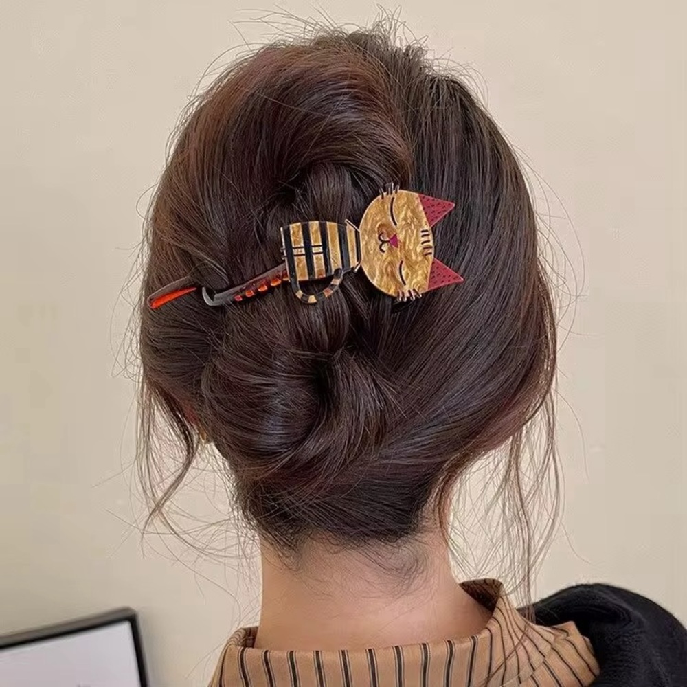 Cute Cat Hair Clips Set - Picture 2 of 6